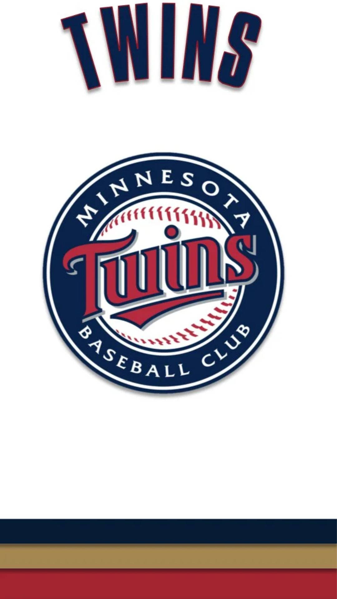 Minnesota Twins Baseball Team Logo Background