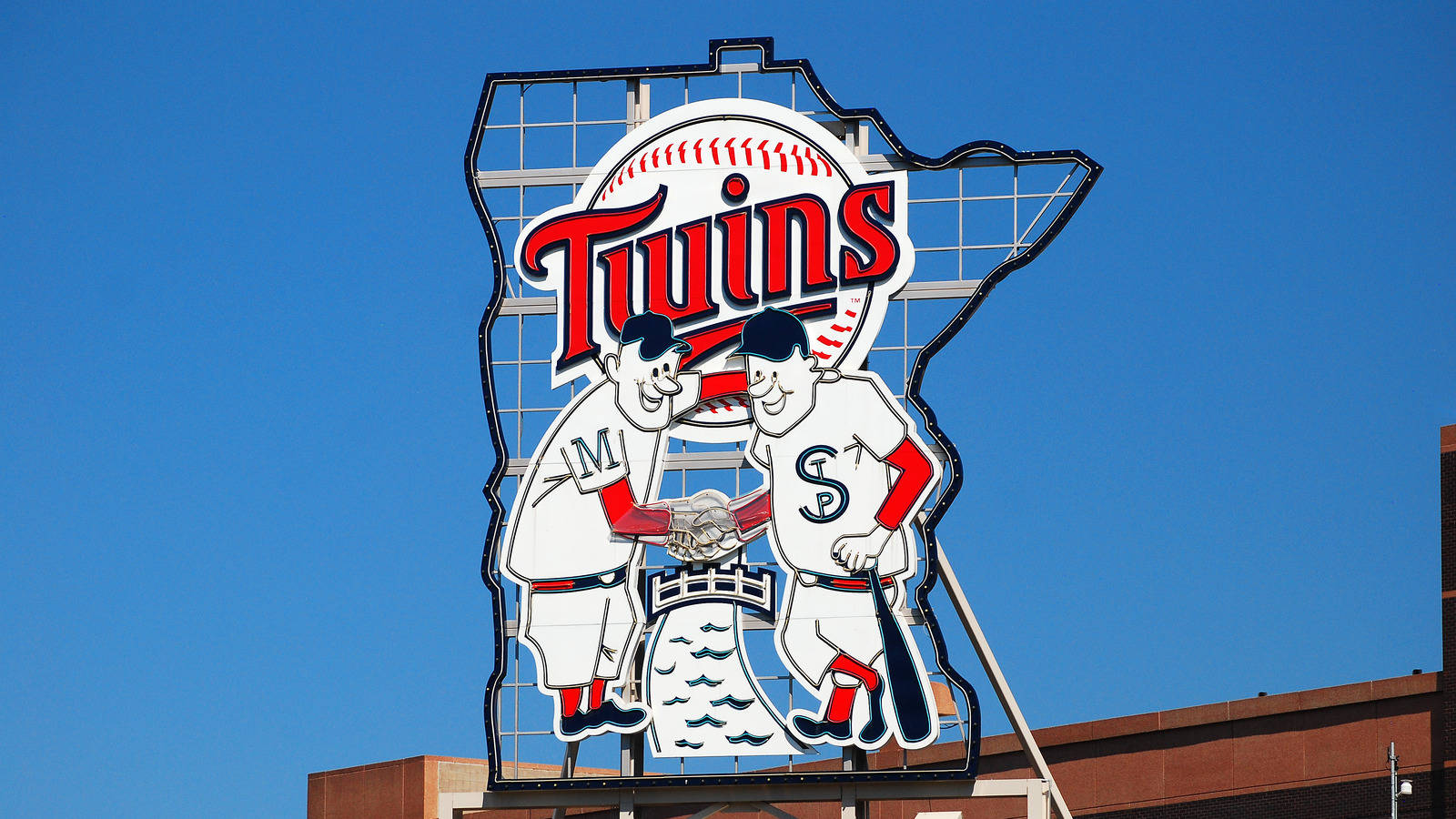 Minnesota Twins Sign Background