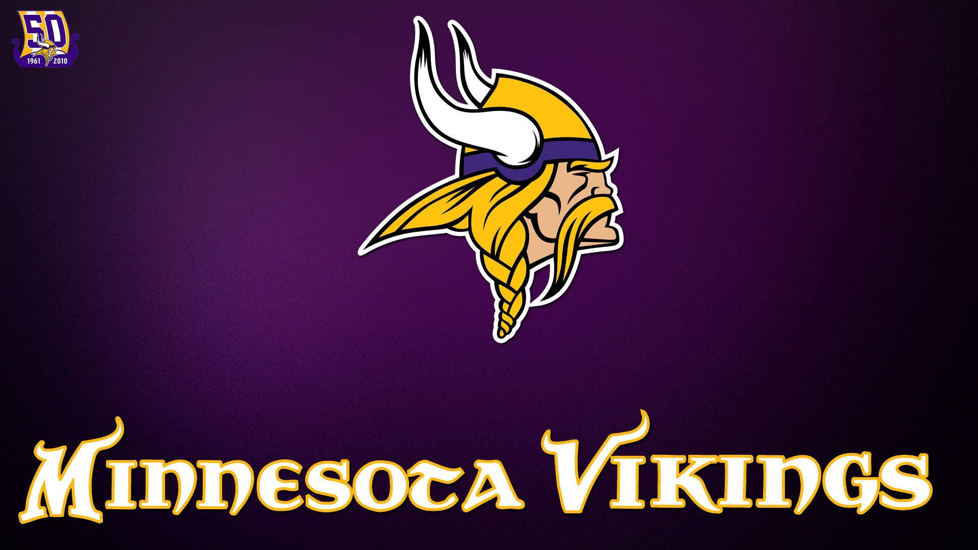 Minnesota Vikings Football Logo Background