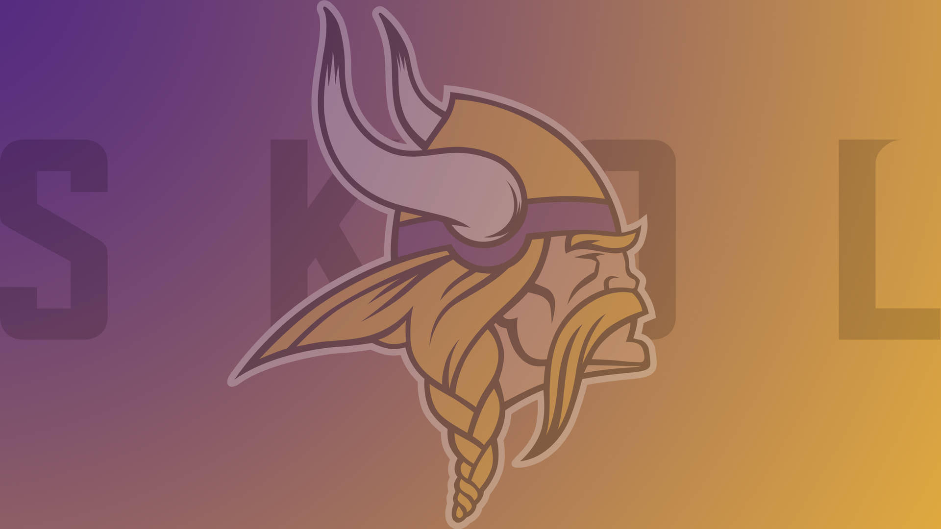 Minnesota Vikings Gradient Hd Background