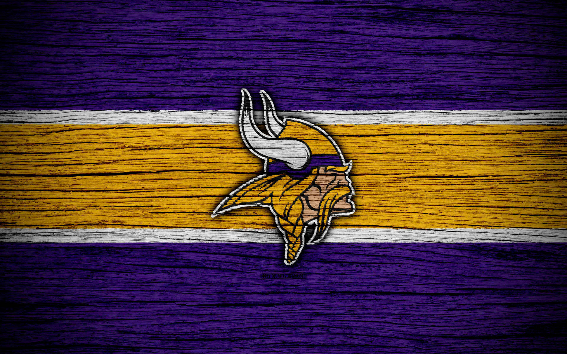 Minnesota Vikings Wood Art Hd Background