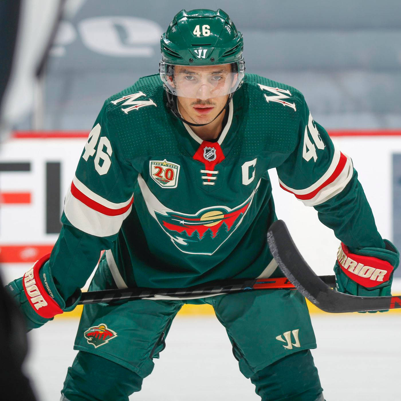 Minnesota Wild Defenseman Jared Spurgeon Still Background