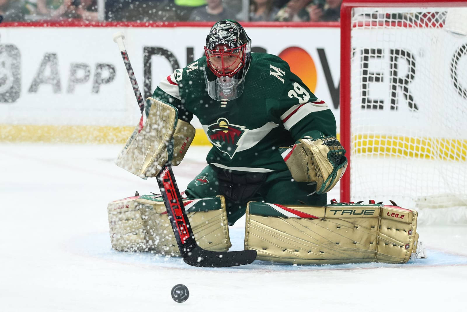 Minnesota Wild Goaltender Marc Andre Fleury Background