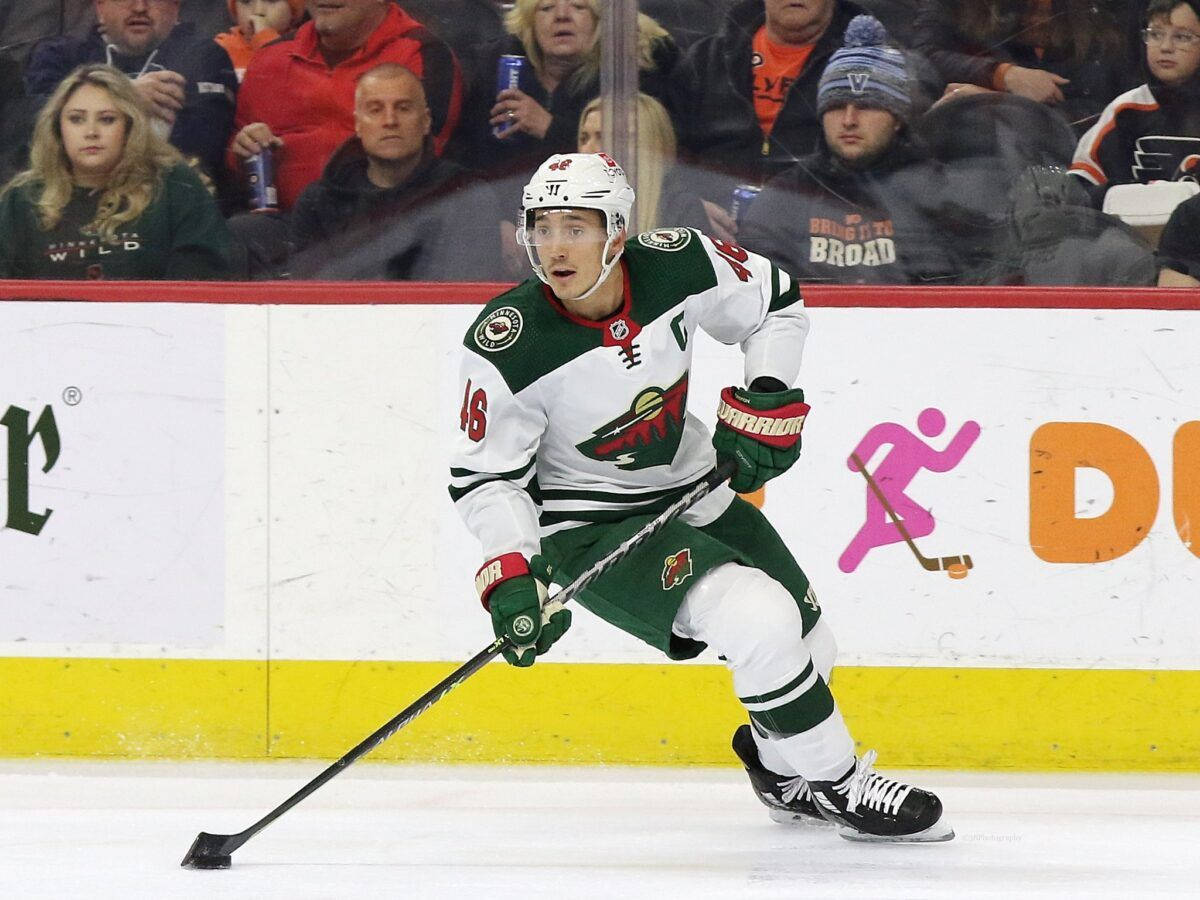 Minnesota Wild Hockey Player Jared Spurgeon Background