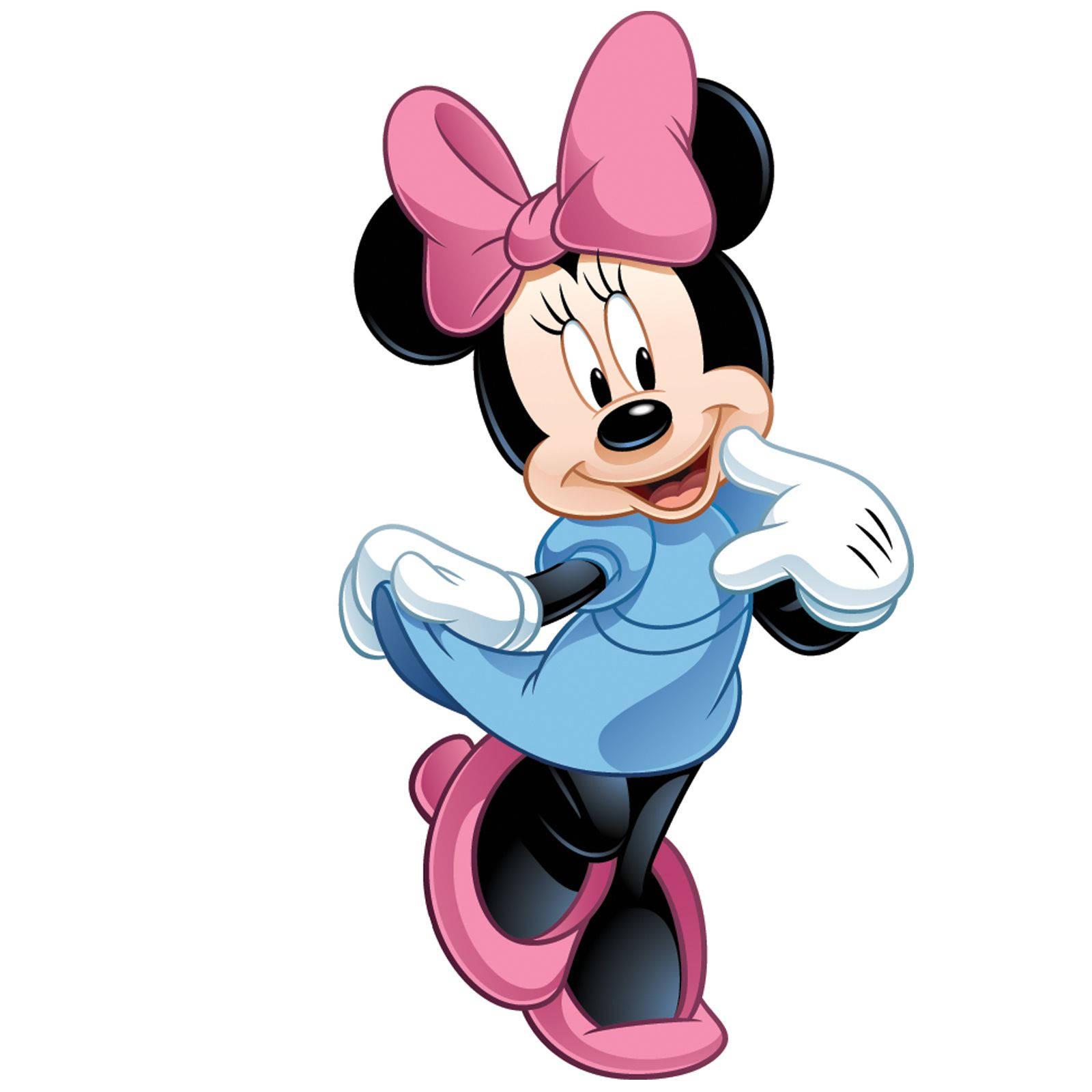 Minnie Mouse Cute Pose Background