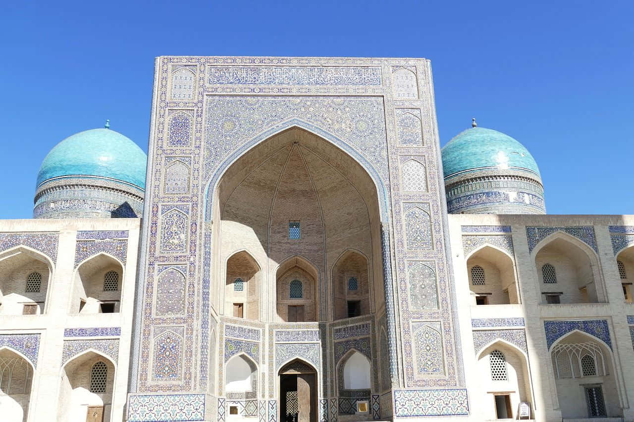 Mir-i-arab Madrasa Bukhara Background
