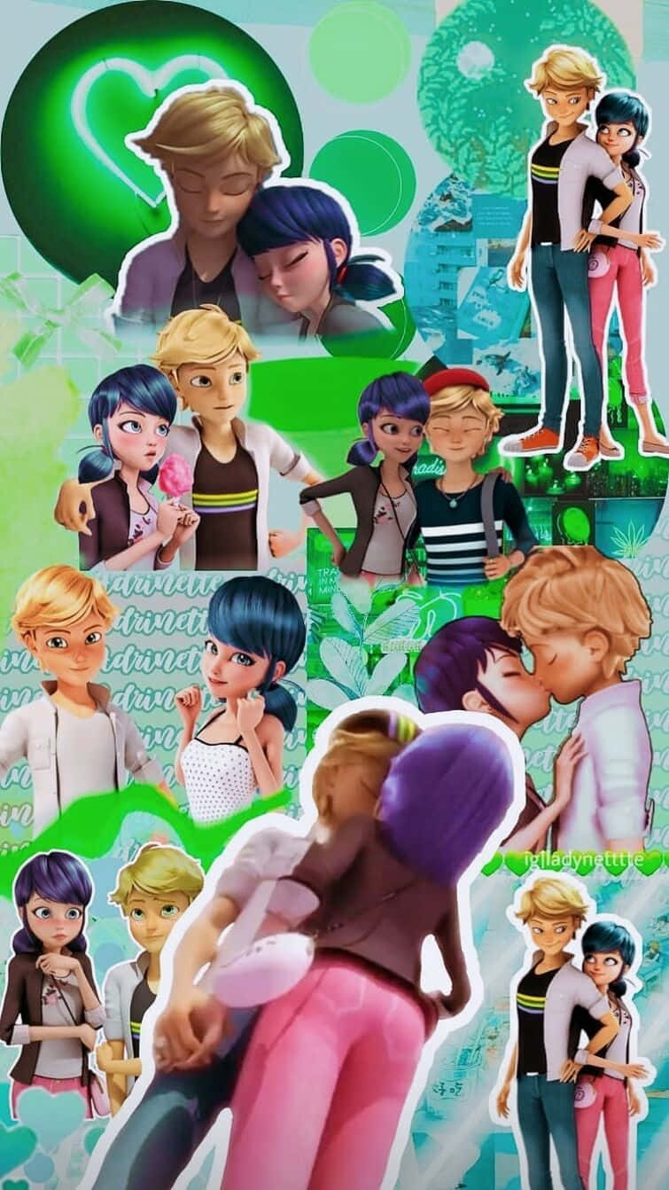 Miraculous Adventure Of Marinette And Adrien Background