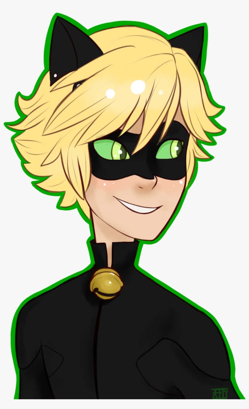 Miraculous Ladybug Adrien With Costume Background