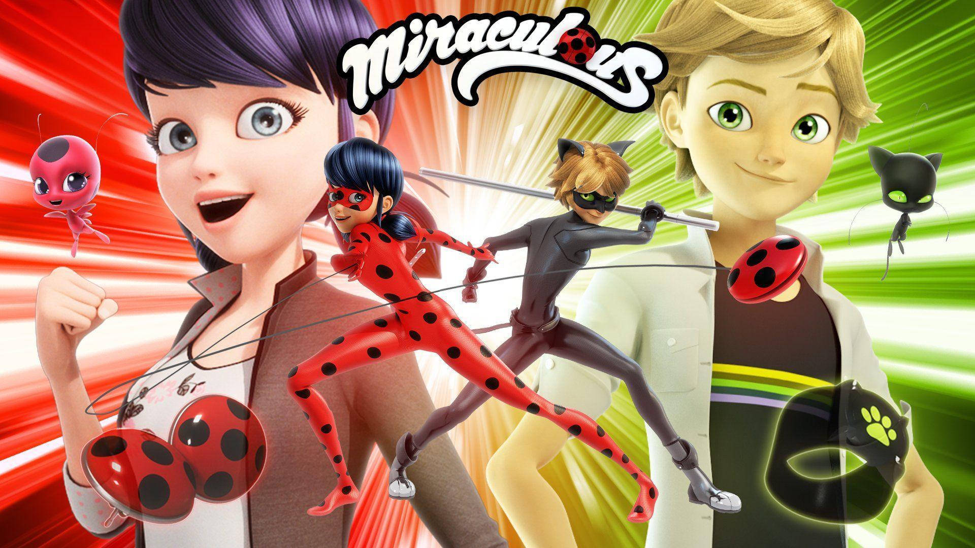Miraculous Tales Of Ladybug And Cat Noir Background