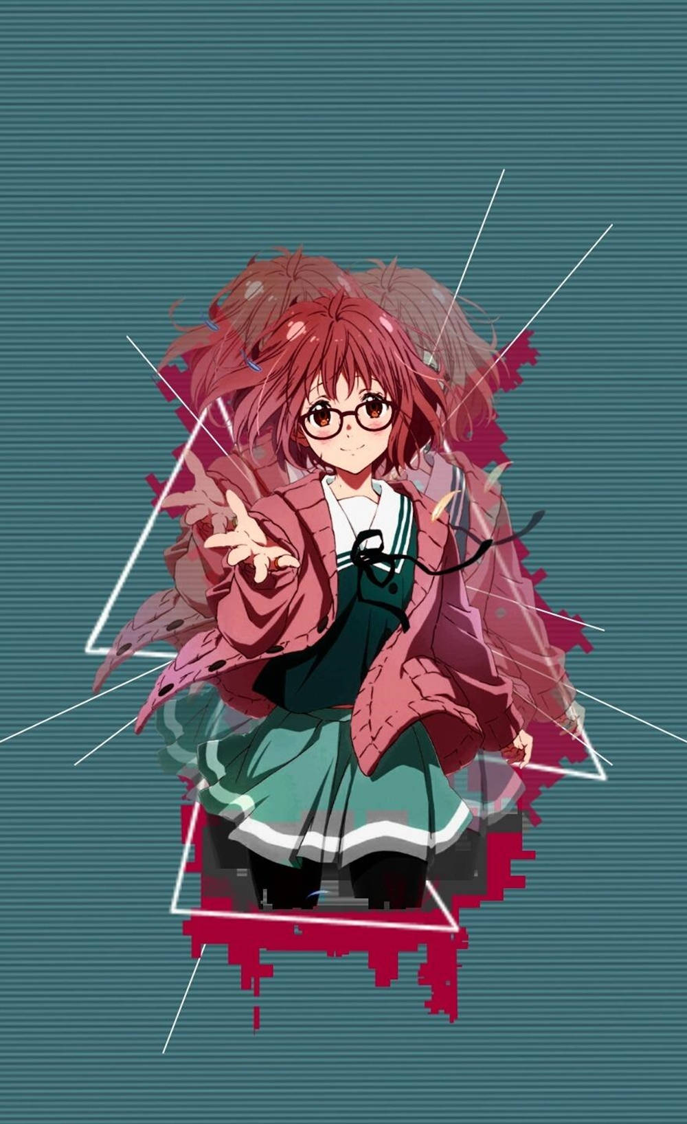 Mirai Kuriyama Aesthetic Anime Girl Iphone Background