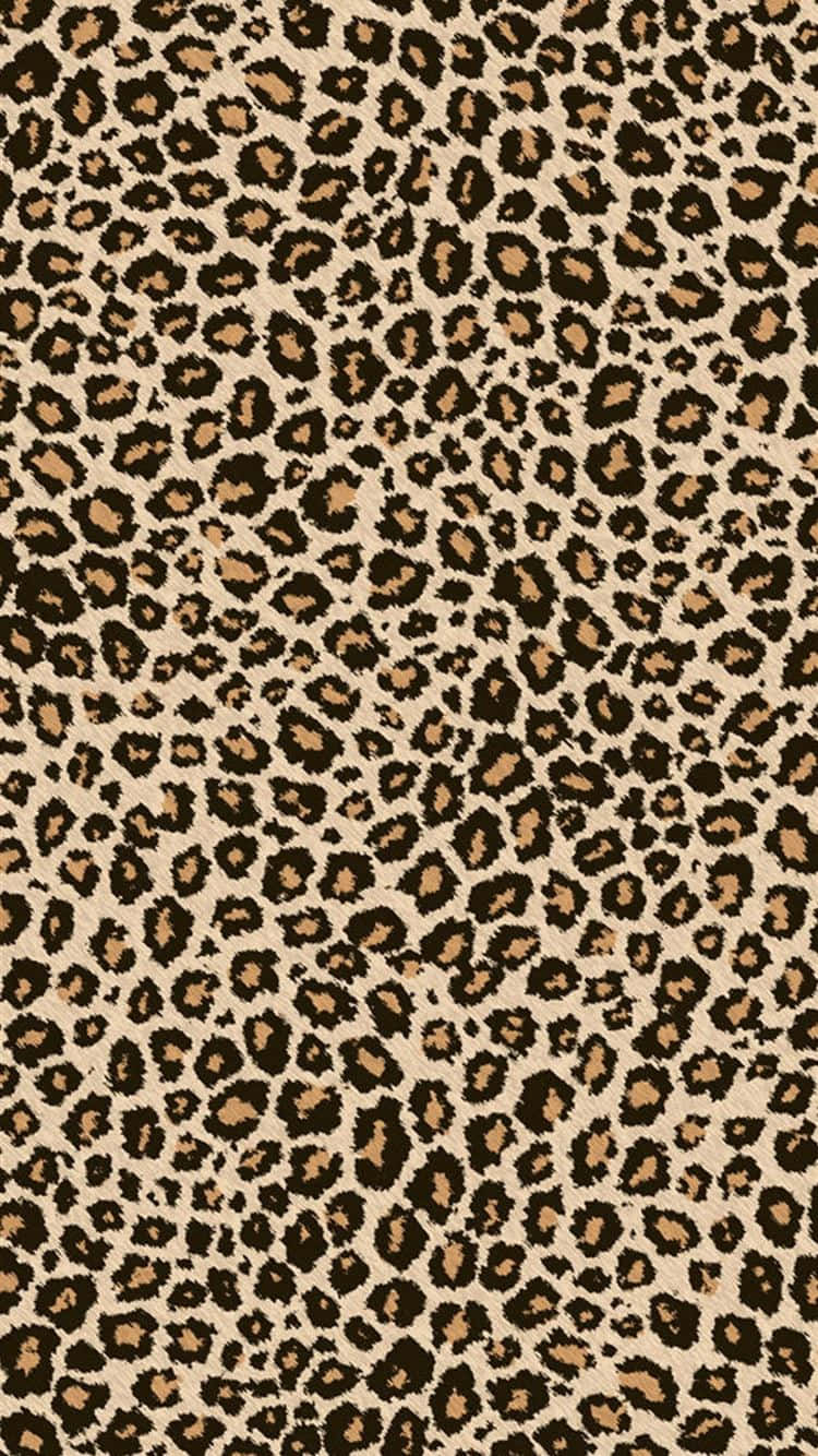 Mirror Your Wild Side With Animal Print Iphones Background