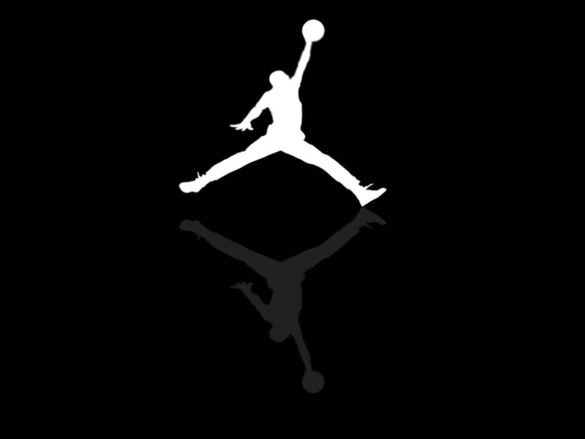 Mirrored Air Jordan Logo Background