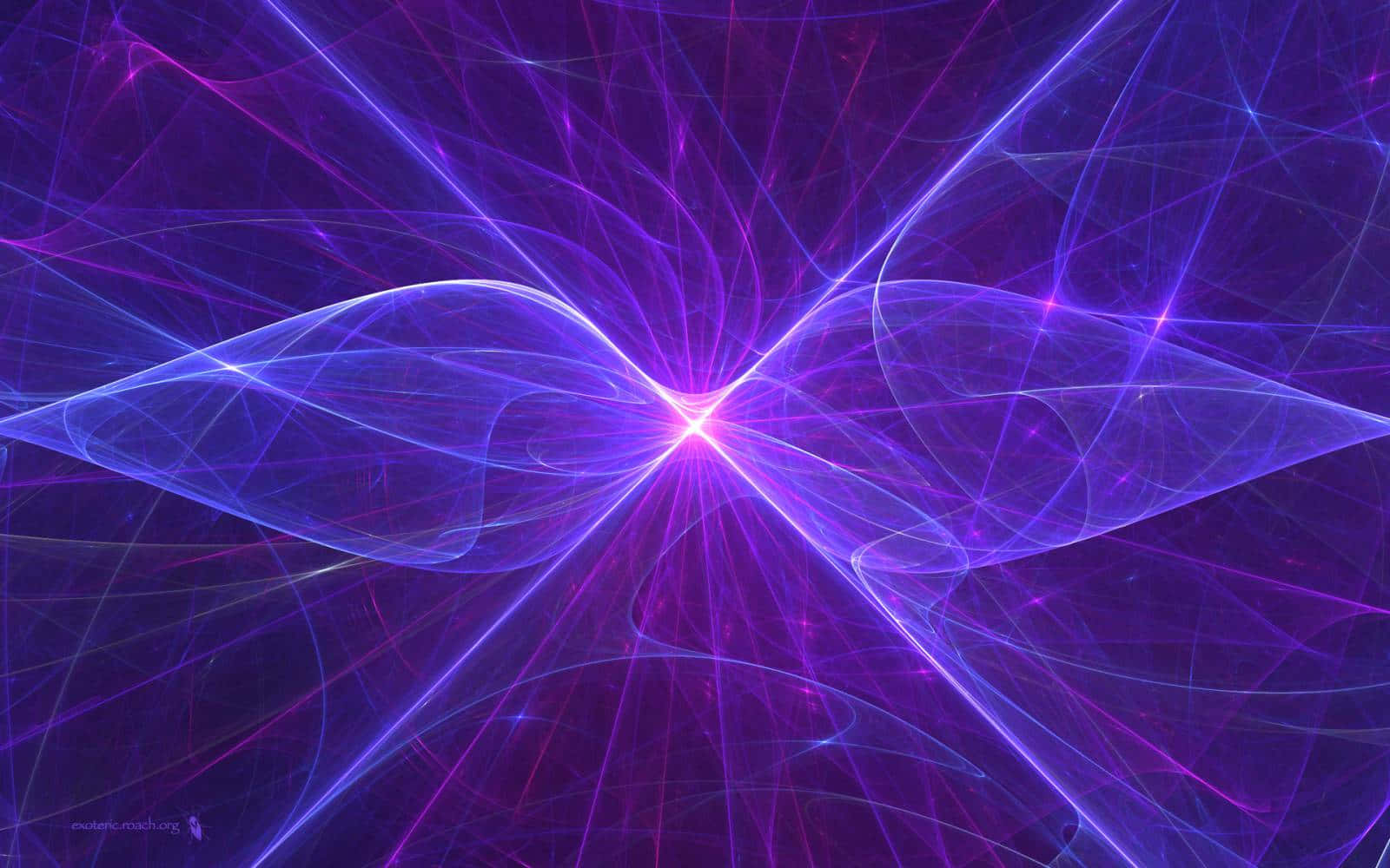 Mirrored Ultraviolet Rays Background
