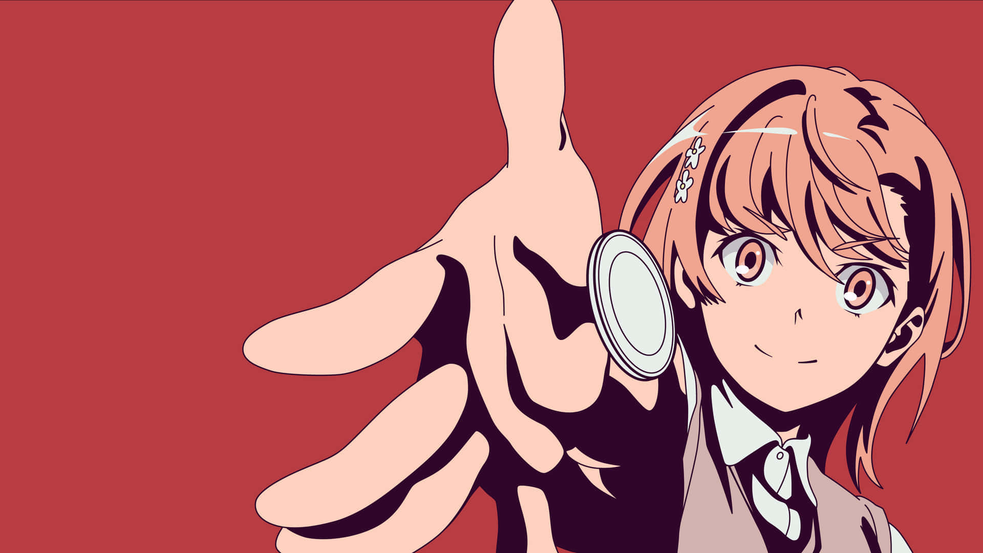 Misaka Mikoto Red Pfp