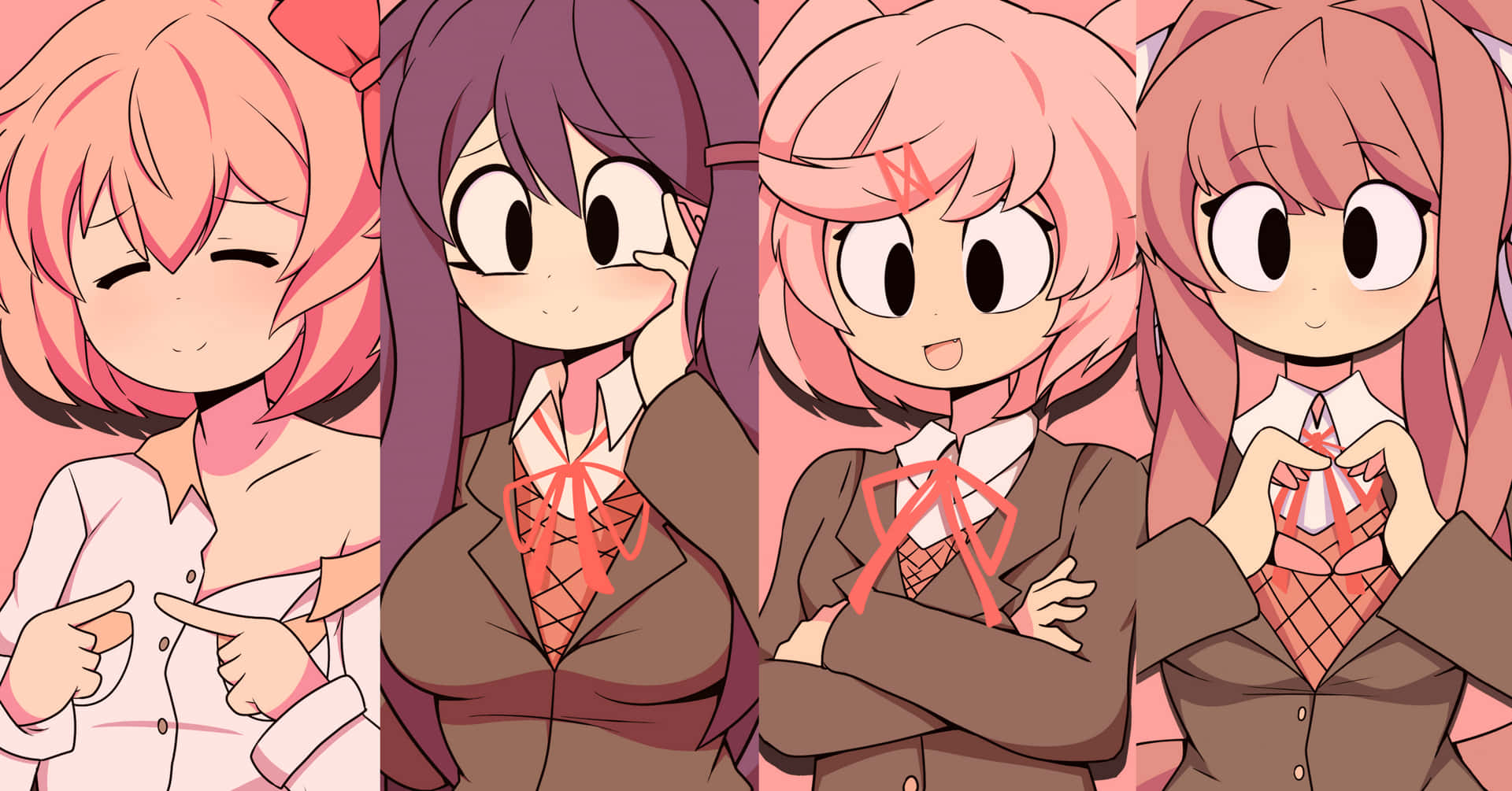 Mischievous Girl Gang Ddlc Background