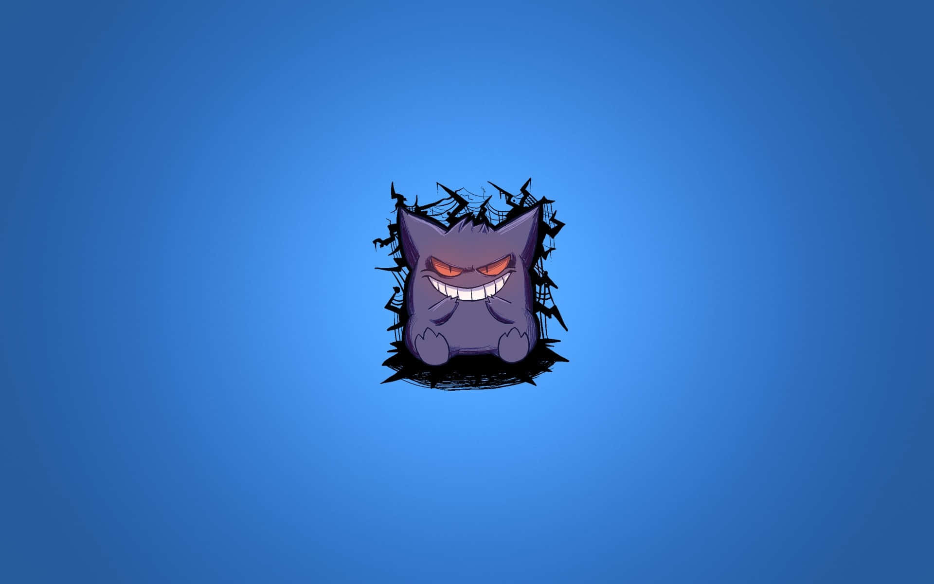 Mischievous Haunter Background