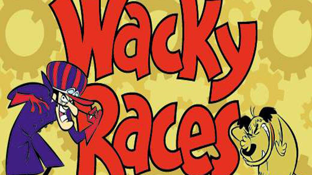 Mischievous Muttley And Dastardly In Wacky Races Background