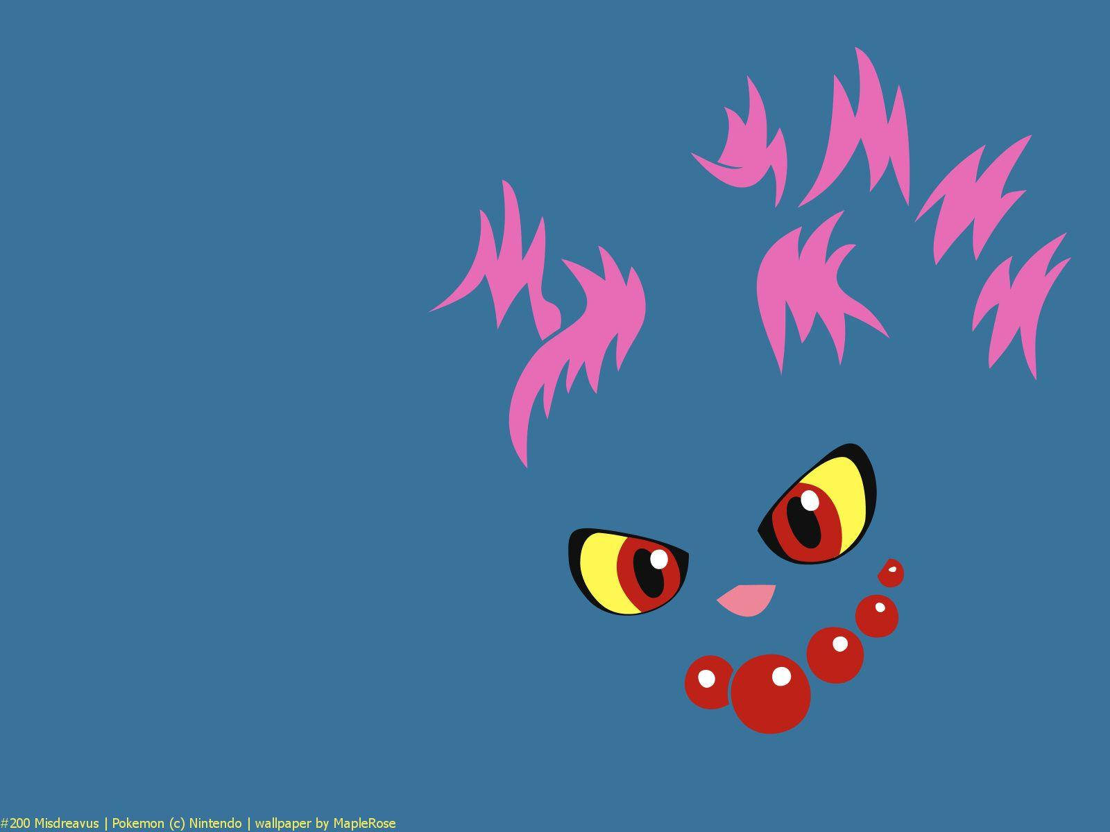 Misdreavus Vector Art Background