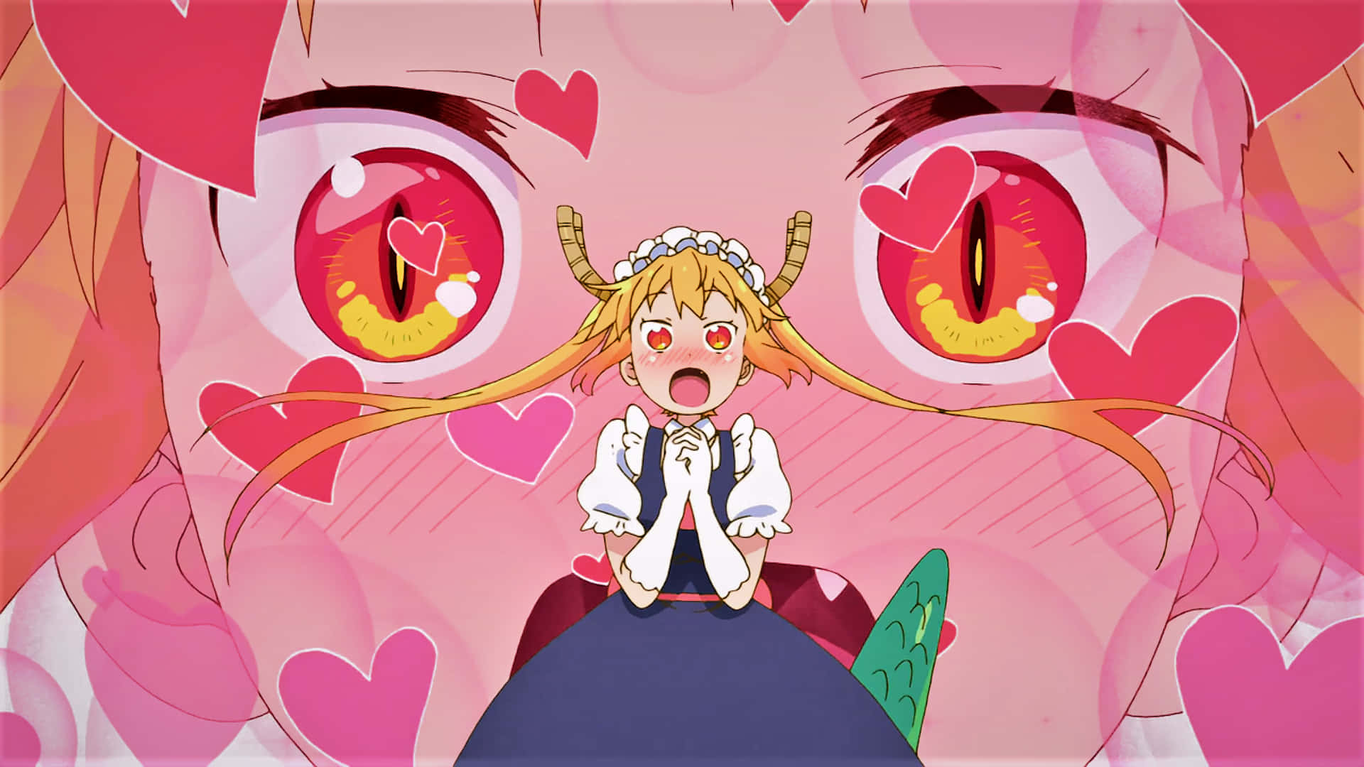 Miss Kobayashi's Dragon Maid Lives A Magical Life Background