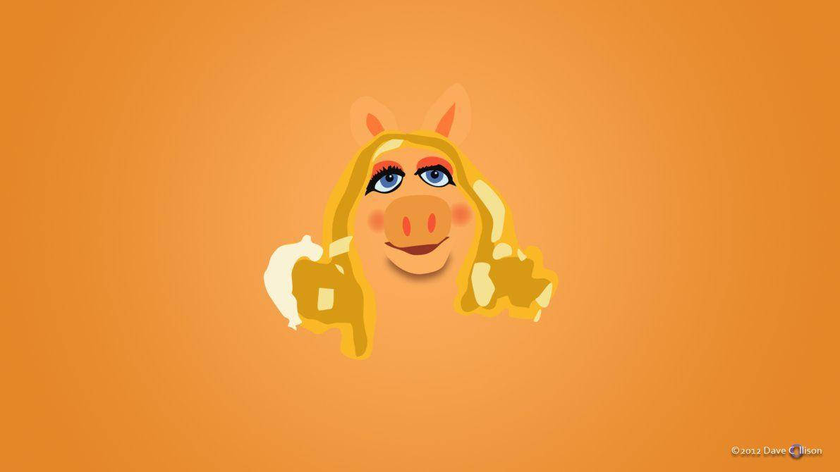 Miss Piggy In Orange