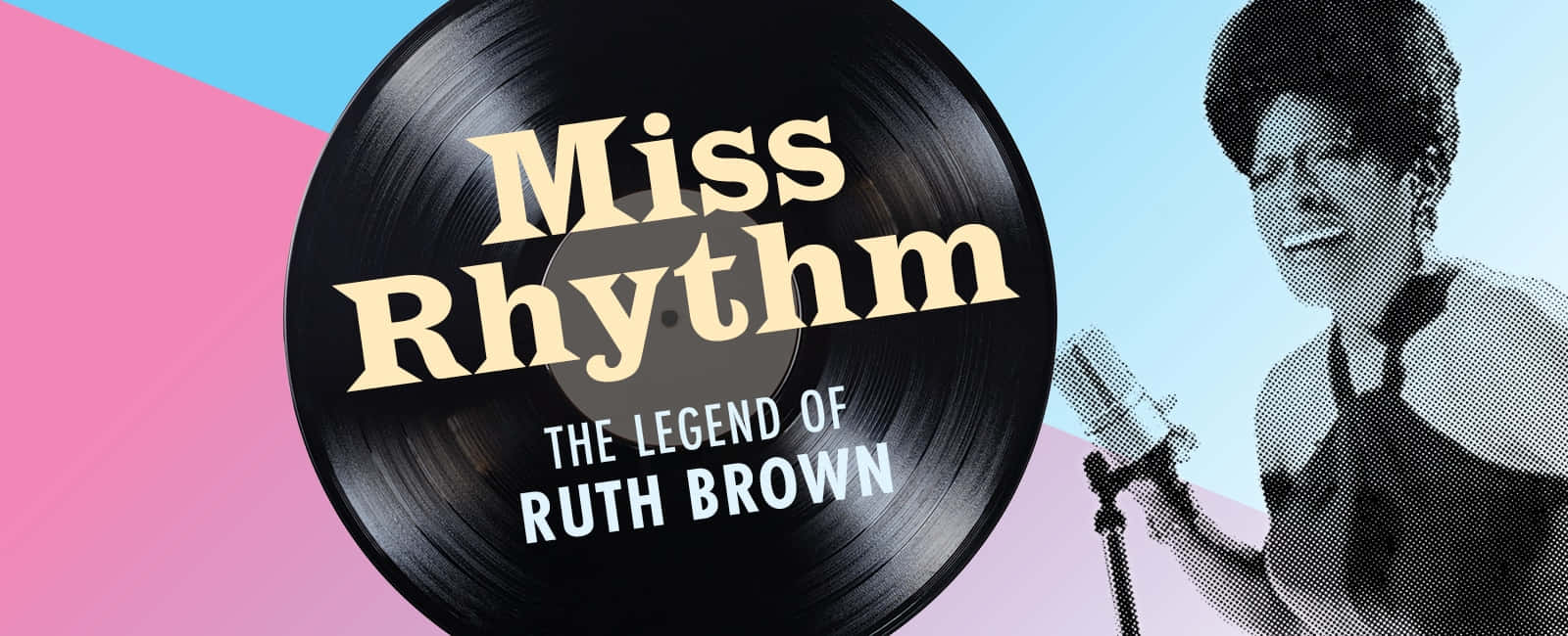 Miss Rhythm Legendof Ruth Brown Vinyl Design Background