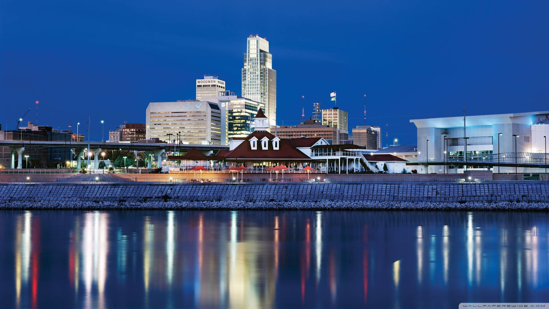 Missouri At Night Background