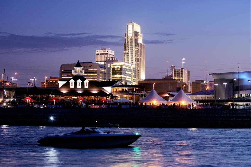 Missouri River And Omaha City