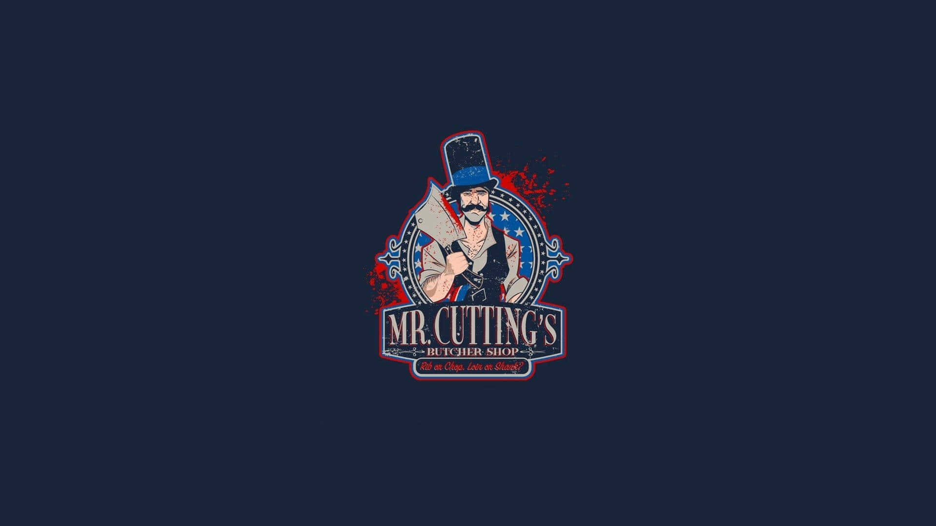 Mister Cutting Butcher Shop Background