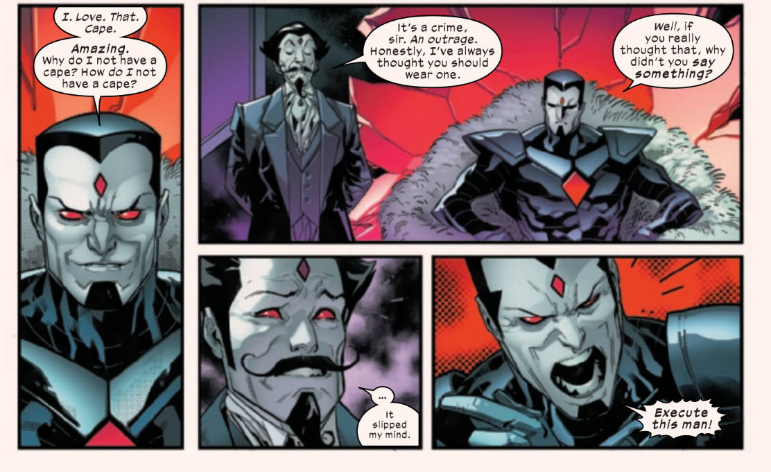 Mister Sinister Comic Panel Background