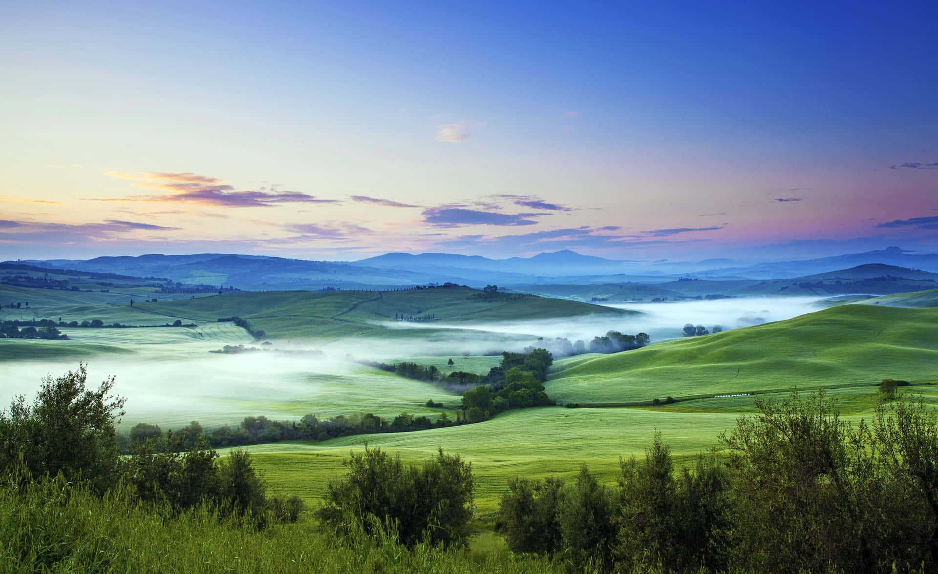Misty Sunrise Over Hills.jpg Background