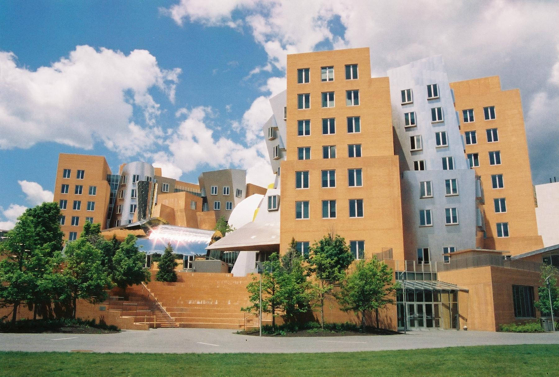 Mit Csail Laboratory Under Blue Sky Background