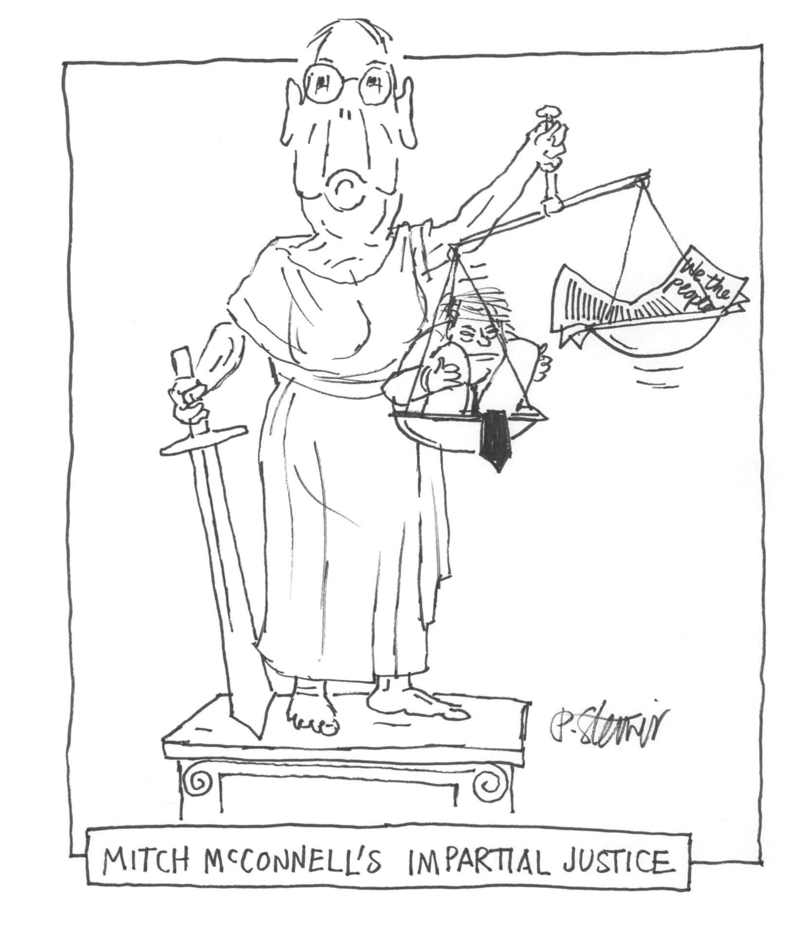 Mitch Mc'connell's Impartial Justice Background