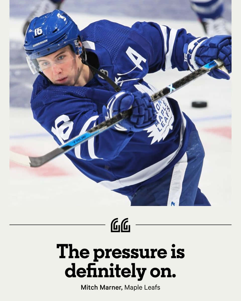 Mitchell Marner Player Quote Background