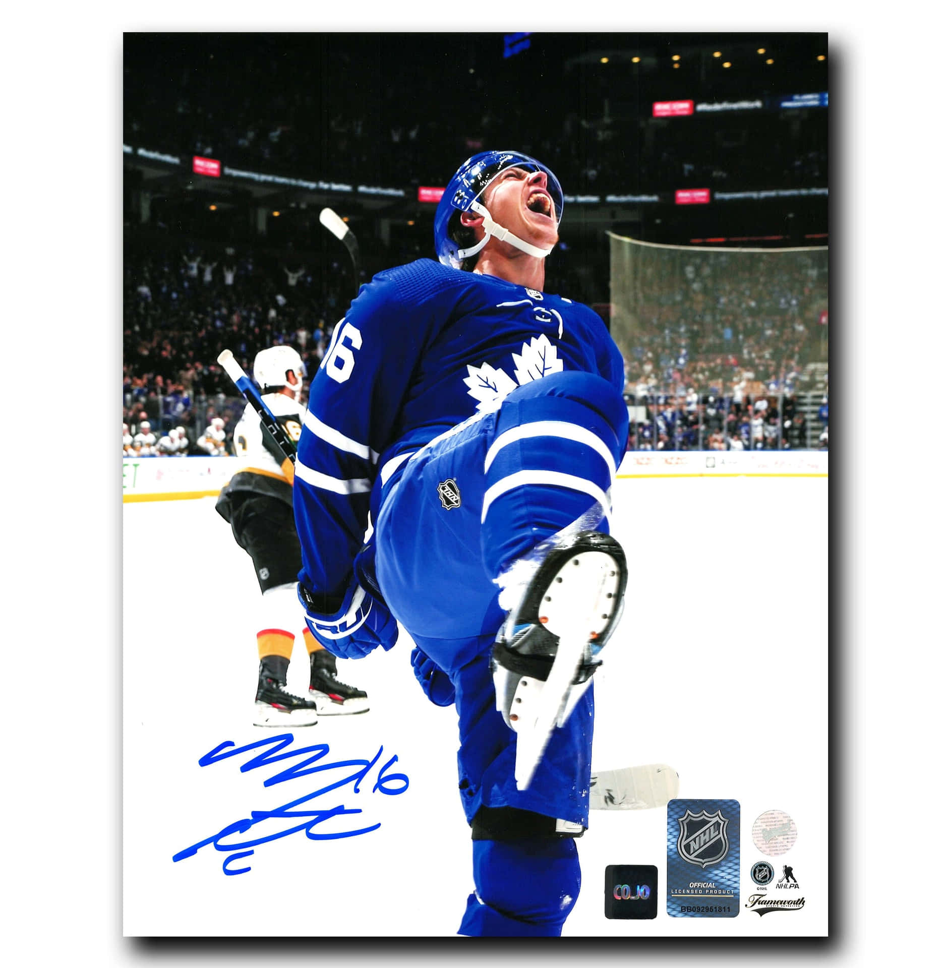 Mitchell Marner Signed Portrait