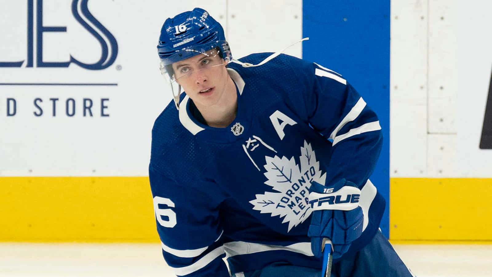 Mitchell Marner Slide Stop Background