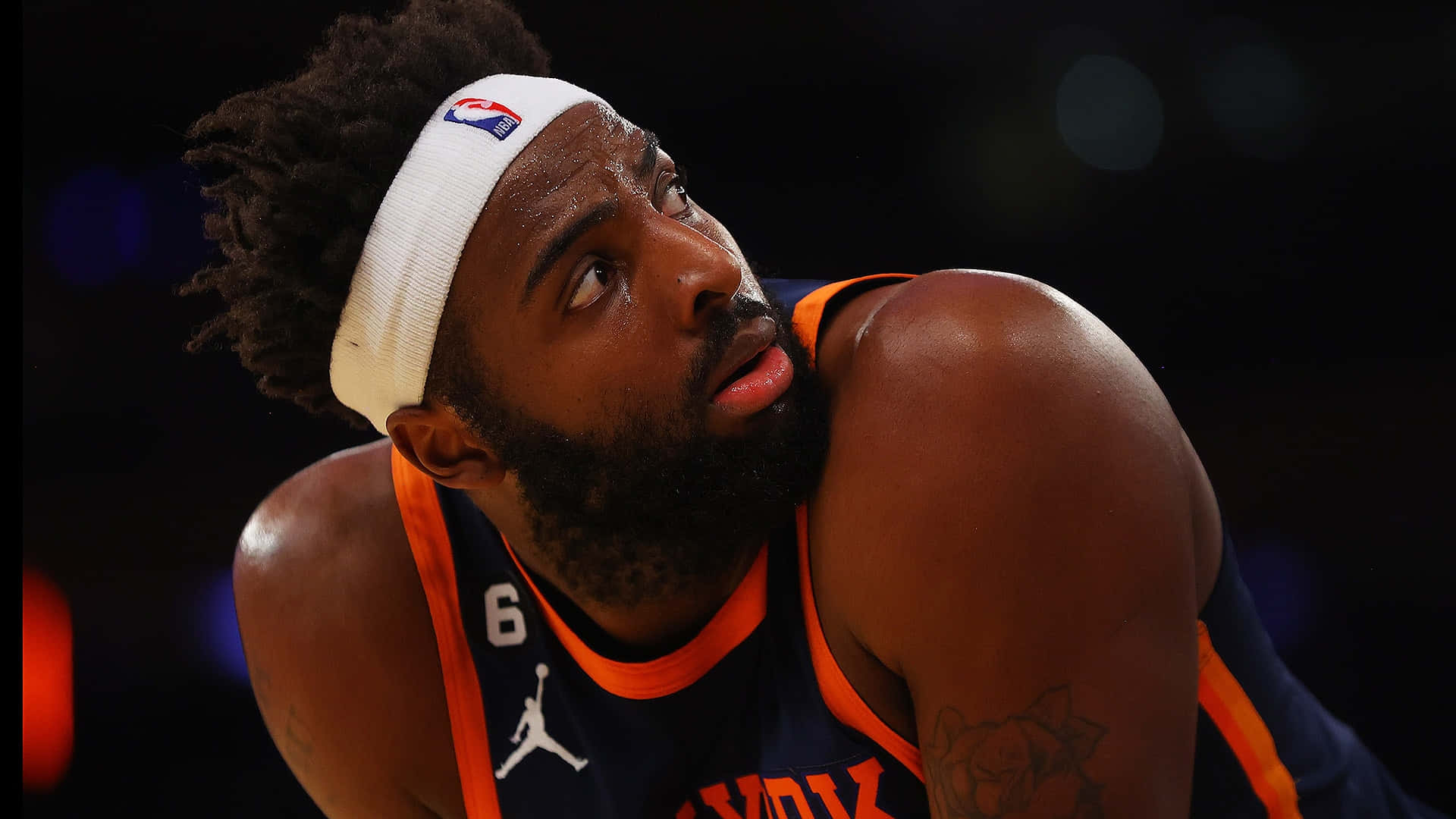Mitchell Robinson Nba Basketball Player Background