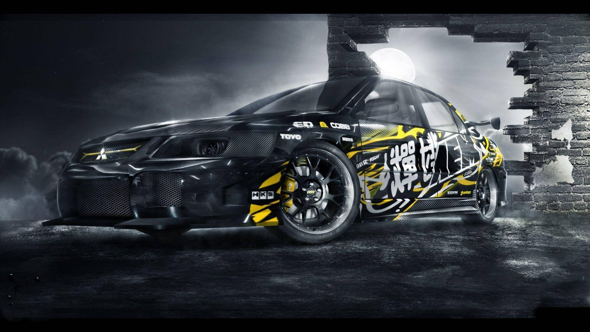 Mitsubishi Lancer Evolution 9 Need For Speed Desktop Background