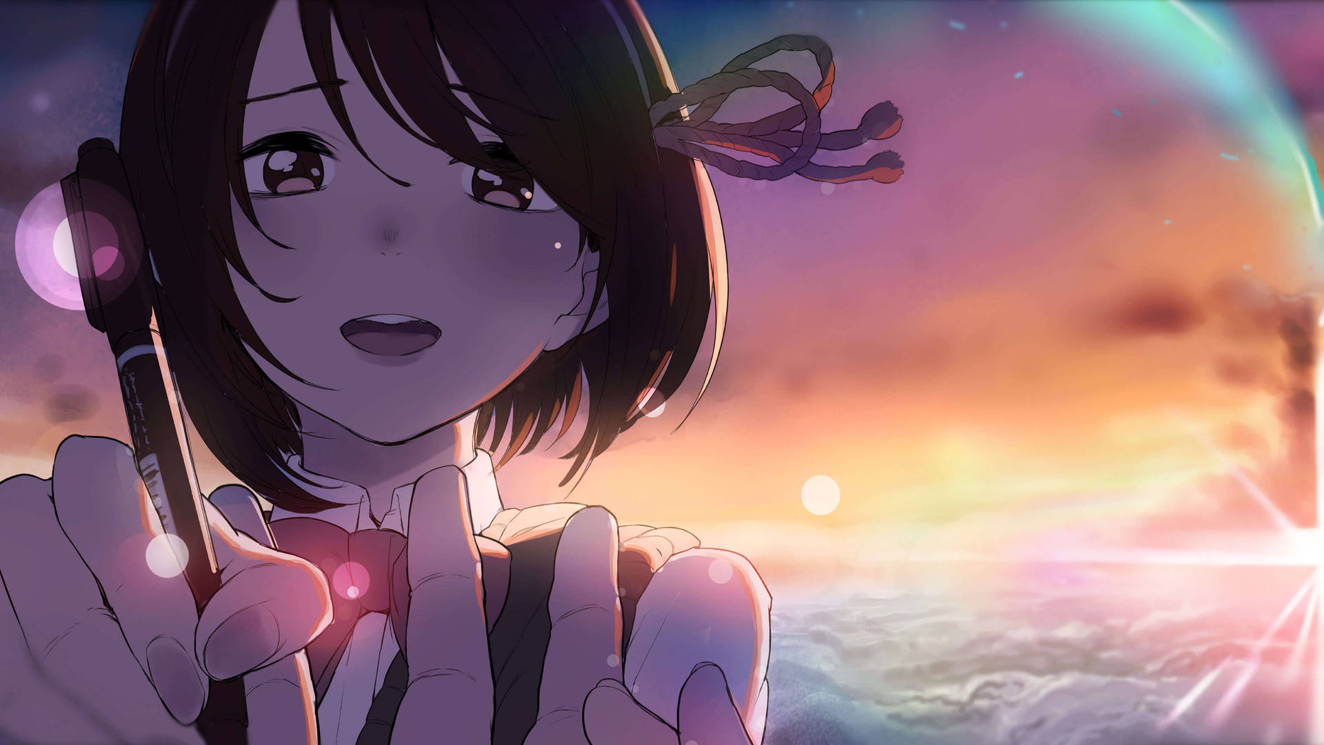 Mitsuha’s Marker Your Name 4k Background