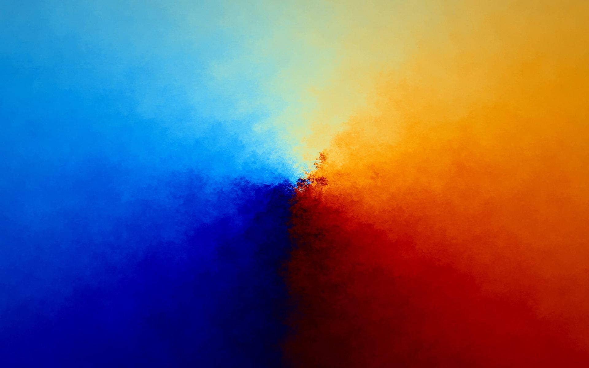 Mix Color Blue, Yellow, And Red Background