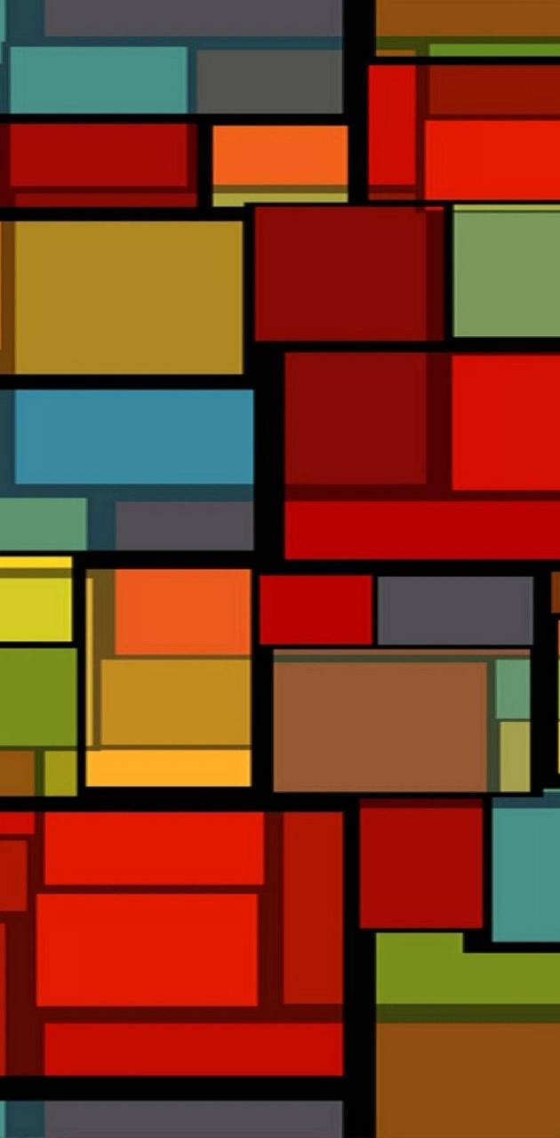 Mix Color Squares Background