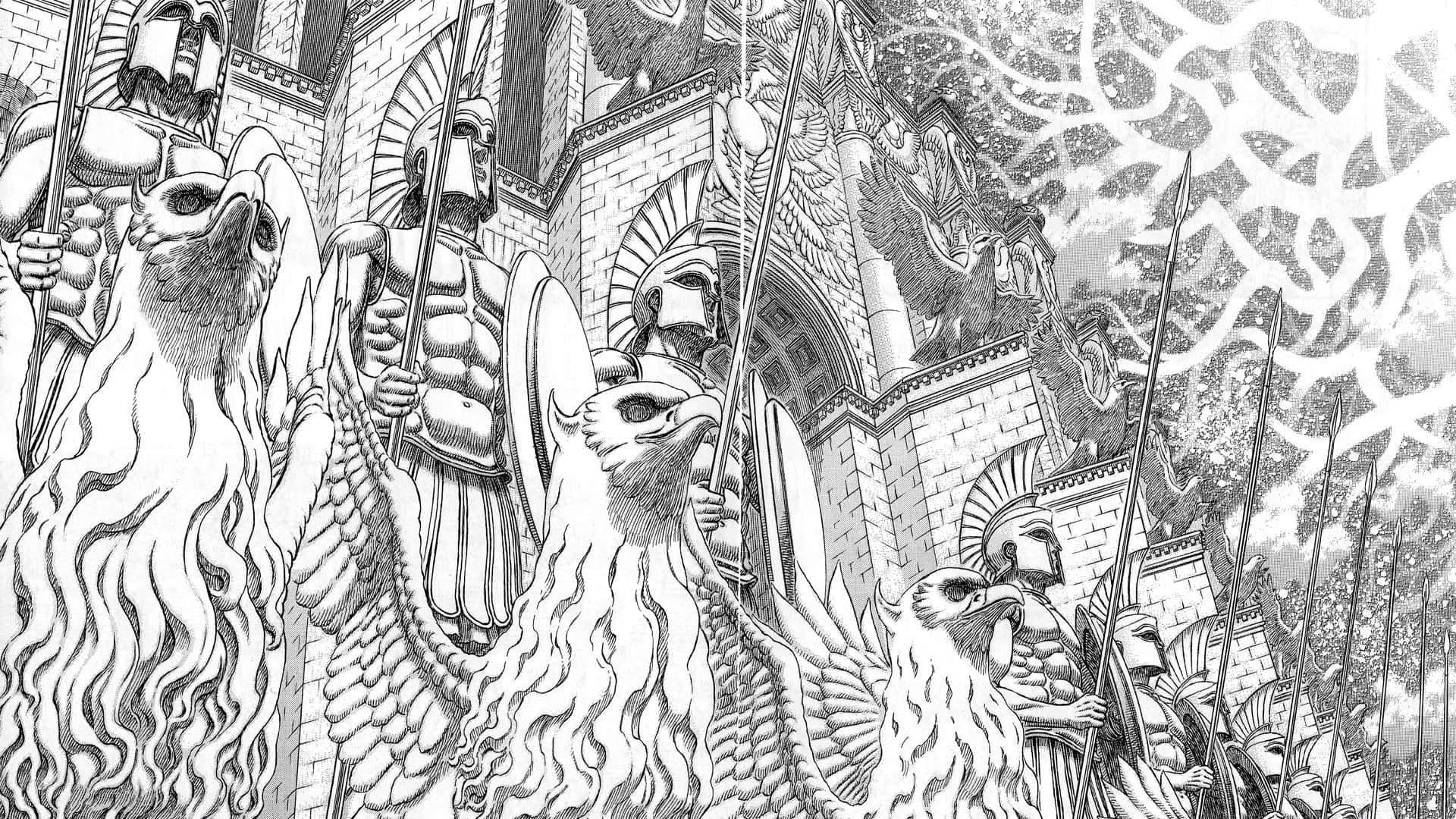 Mix Of Illustrative Sketches Background