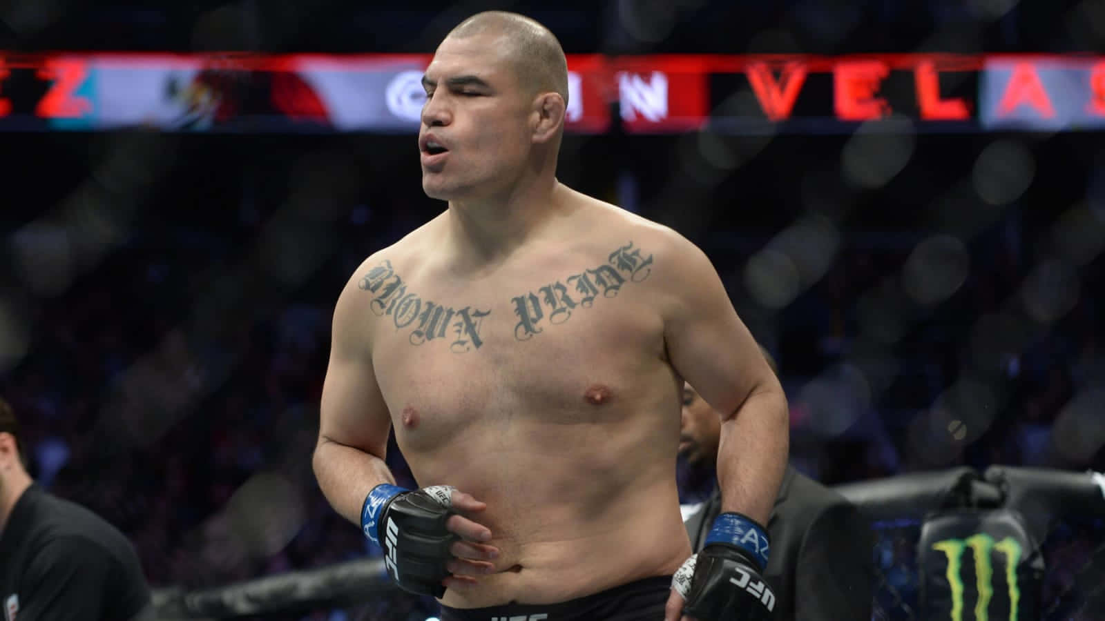 Mixed Martial Artist Cain Velasquez Ufc 121 Background