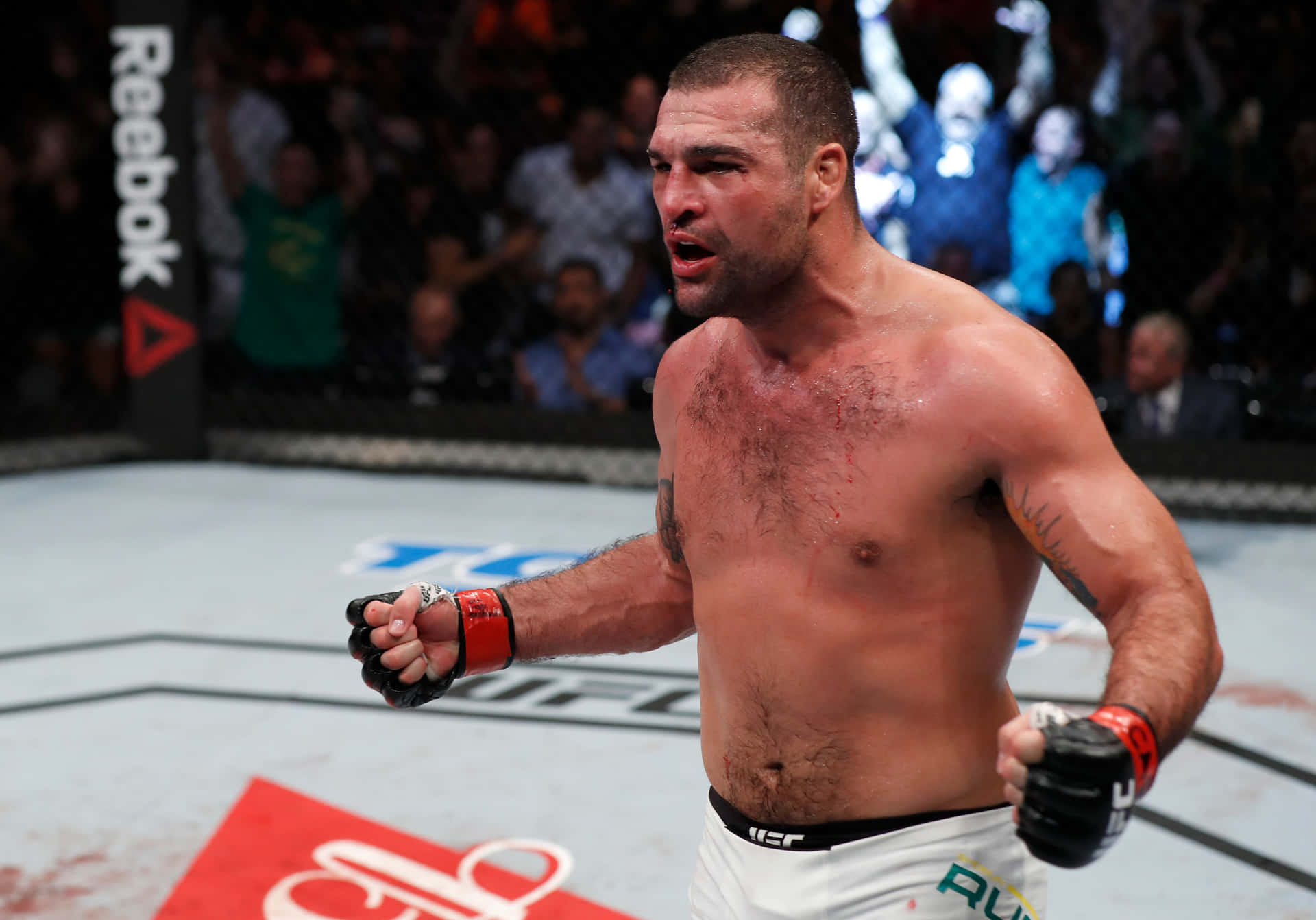 Mixed Martial Artist Mauricio Rua Background