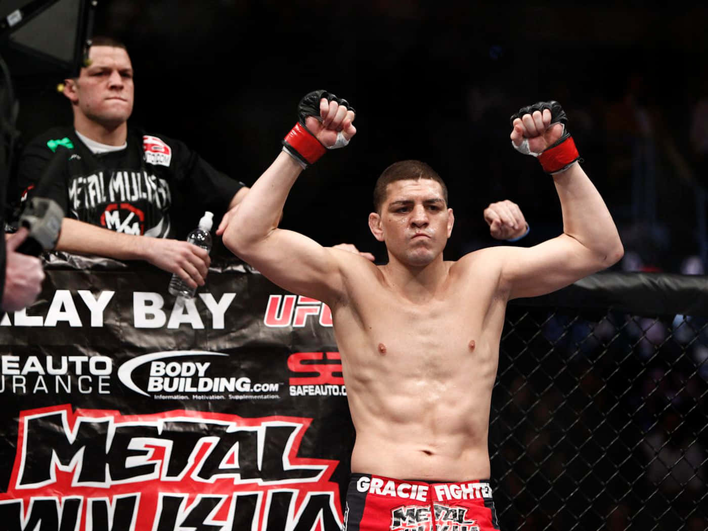 Mixed Martial Artist Nick Diaz Background