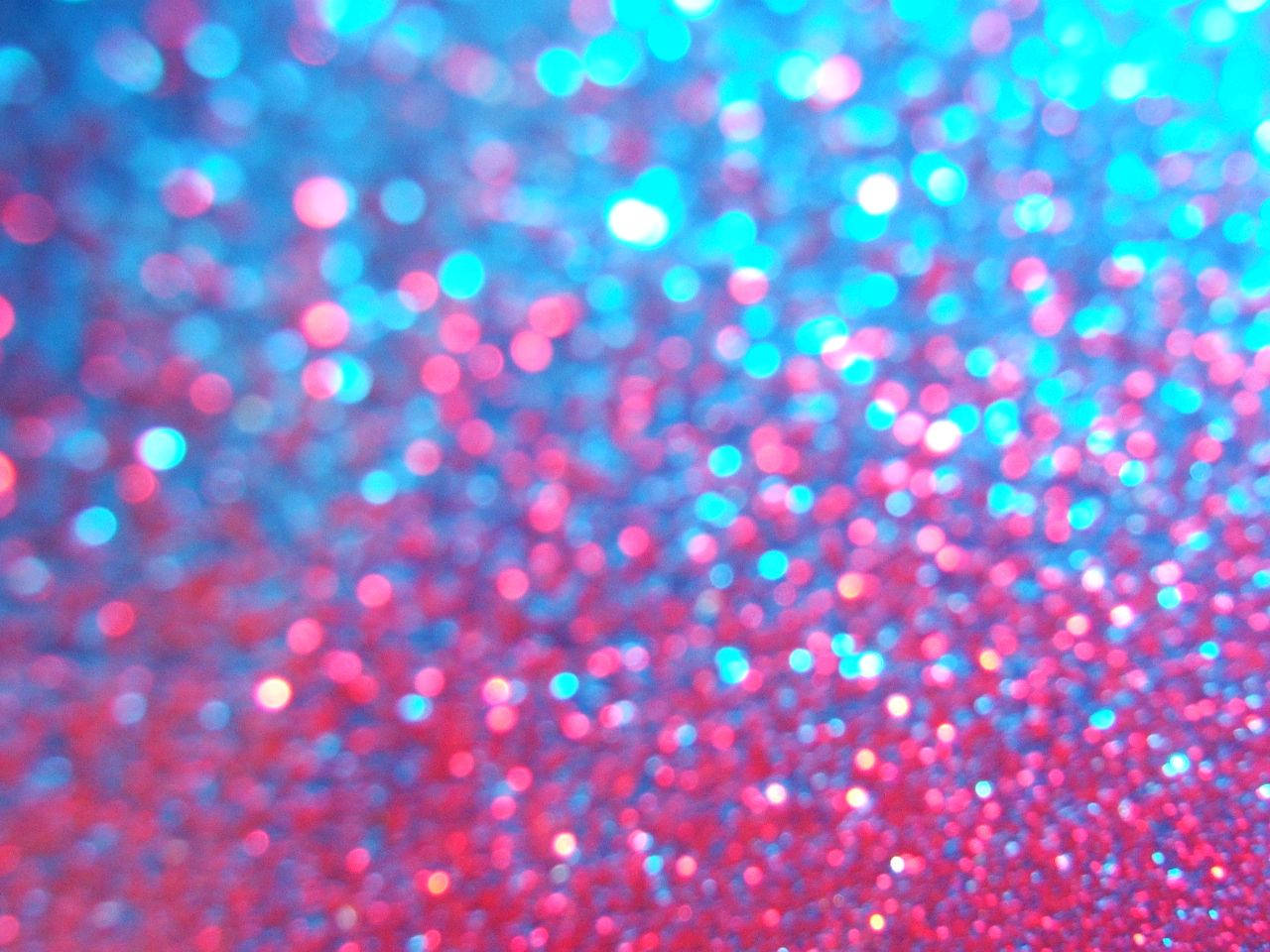 Mixed Sparkly Pink And Blue Glitters