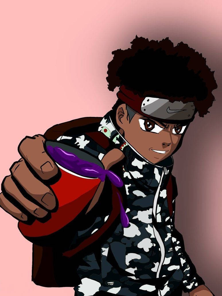 Mixing Fashion And Anime - Naruto Gucci Background