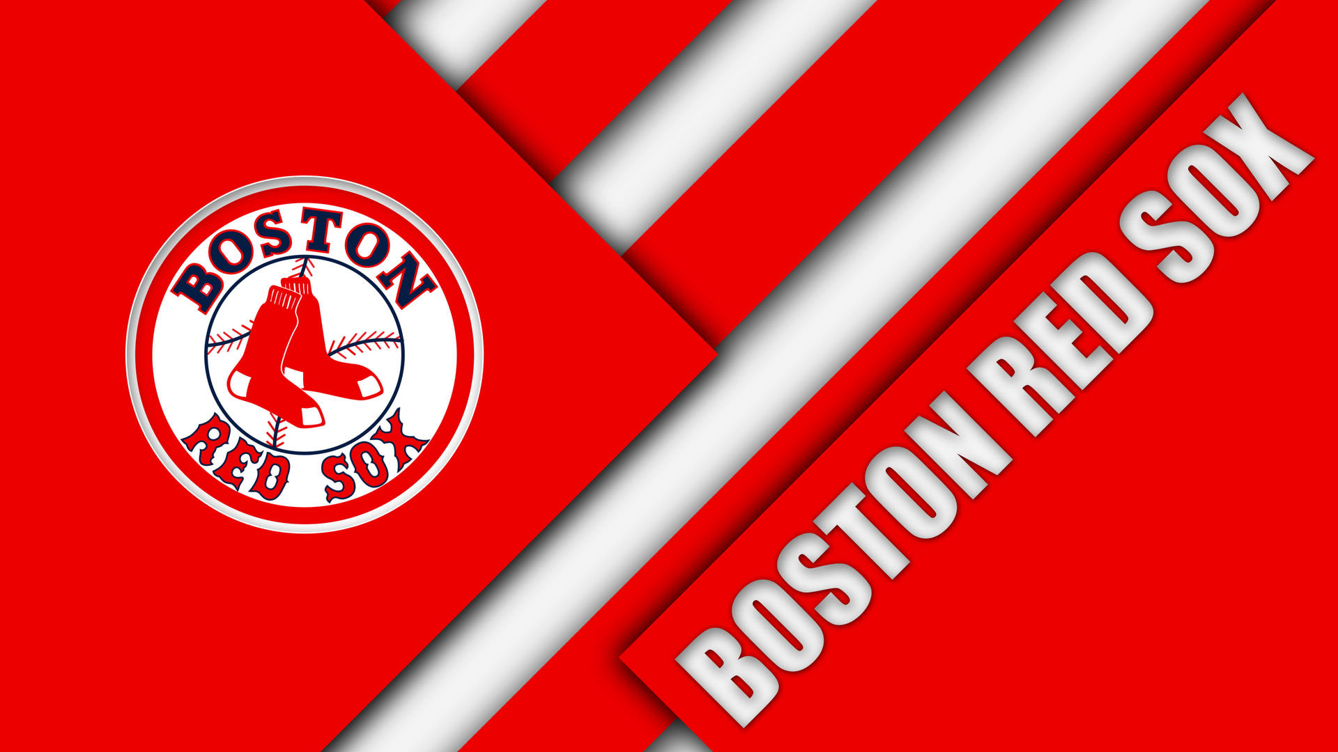 Mlb Boston Red Sox Logo Background