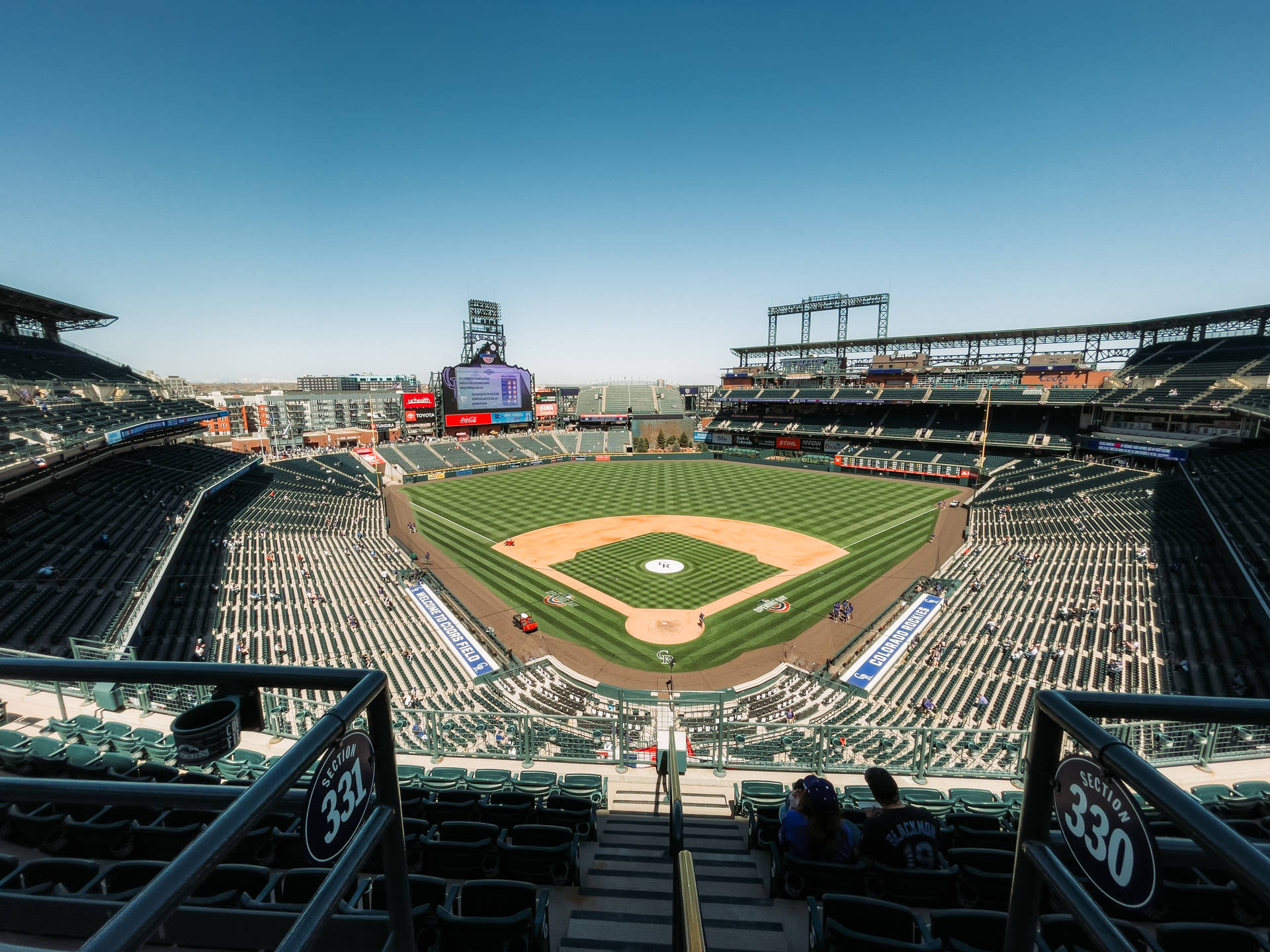 Mlb Coors Field Background