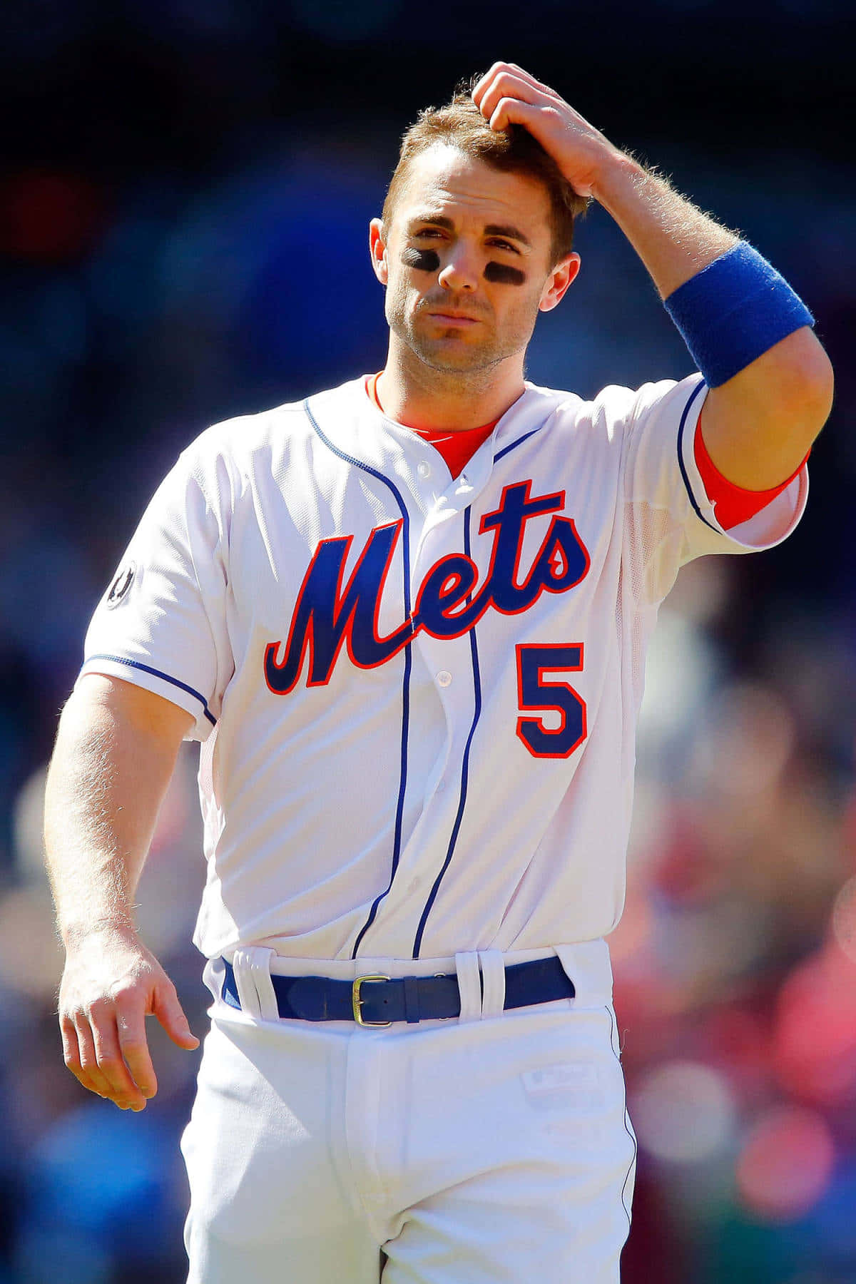 Mlb Player David Wright New York Mets Background