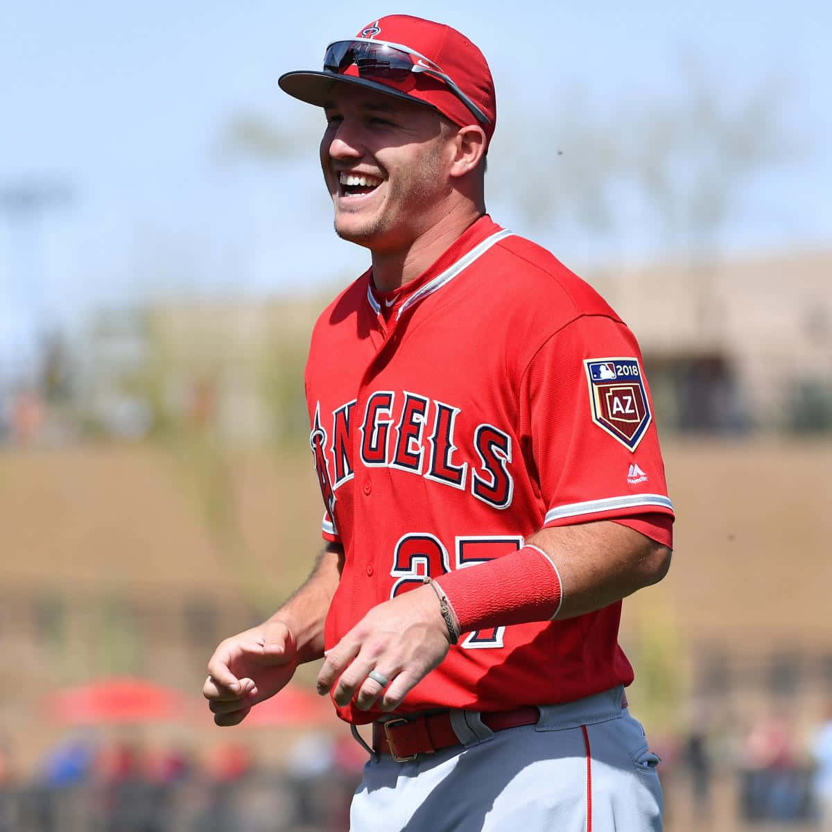 Mlb Player Mike Trout Los Angeles Angels